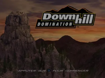 Downhill Domination screen shot title